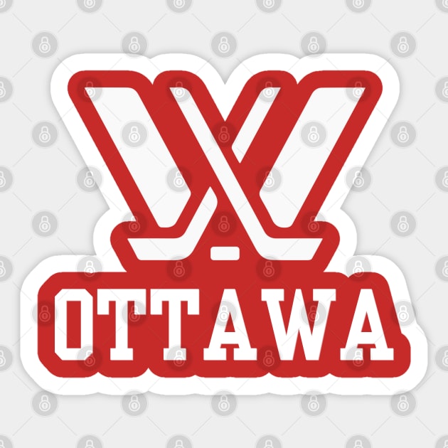 Ottawa PWHL Sticker by thestaroflove